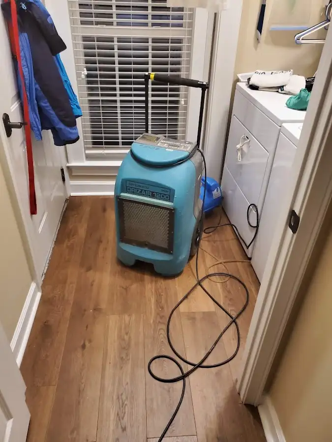 Commercial dehumidifier deployed for Crawl Space Restoration in Forest Lake